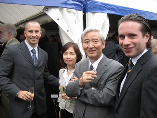 Reception for the day of the German unity at the residence of Ambassador dr. Hans-Joachim Goetz 03.10.2006