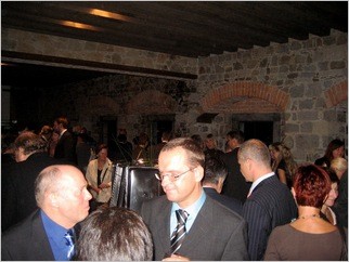 Celebration of the German unity on Ljubljana Castle, invitation of Ambassador Dr. Hans-Joachim Goetz