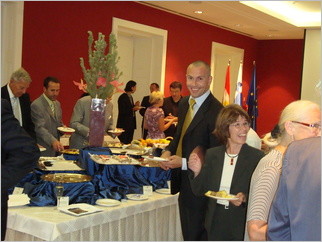 Reception of Embassy of Arab Republic of Egypt in Union Hotel