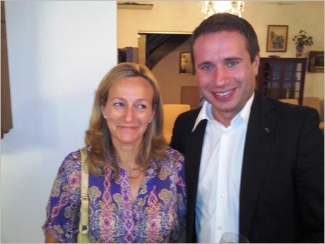 Farewell Party at the Residence of the Finnish Ambassador from Birgitta, Paula, Andrey and Oded.