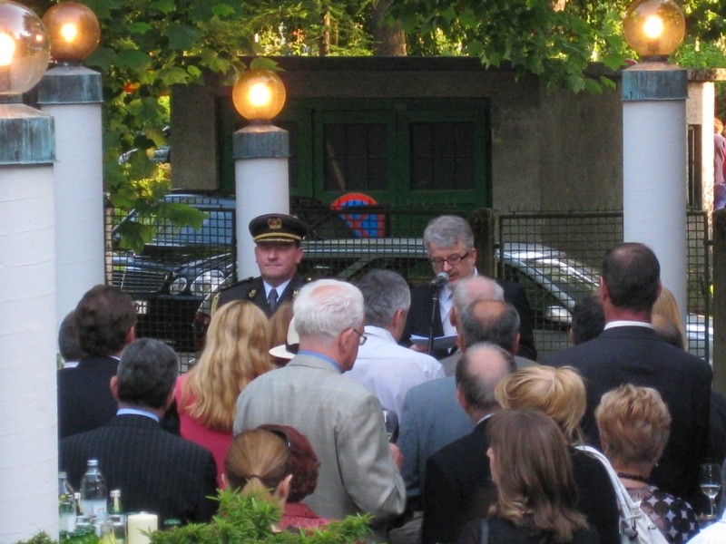 Reception on the occasion of the National Day of the Republic of Croatia, 23.6.2010