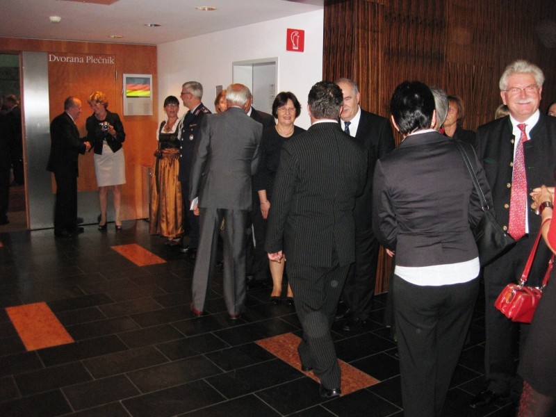 Reception on the occasion of the 20th Day of Unity of the Republic of Germany, 30.9.2010