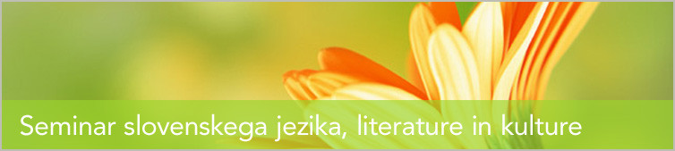 Traditional Slovenian Language Seminar for Foreigners Opening